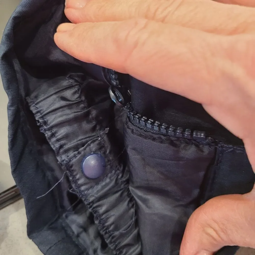 Lily and Dan ski bibs Navy blue
